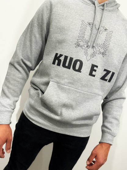 Grey KUQ E ZI Hoodie