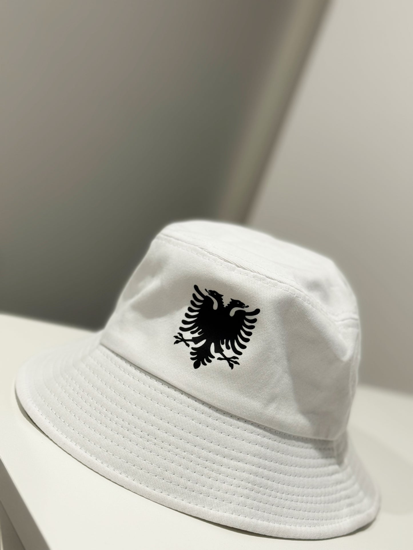 White & Black Bucket Hat